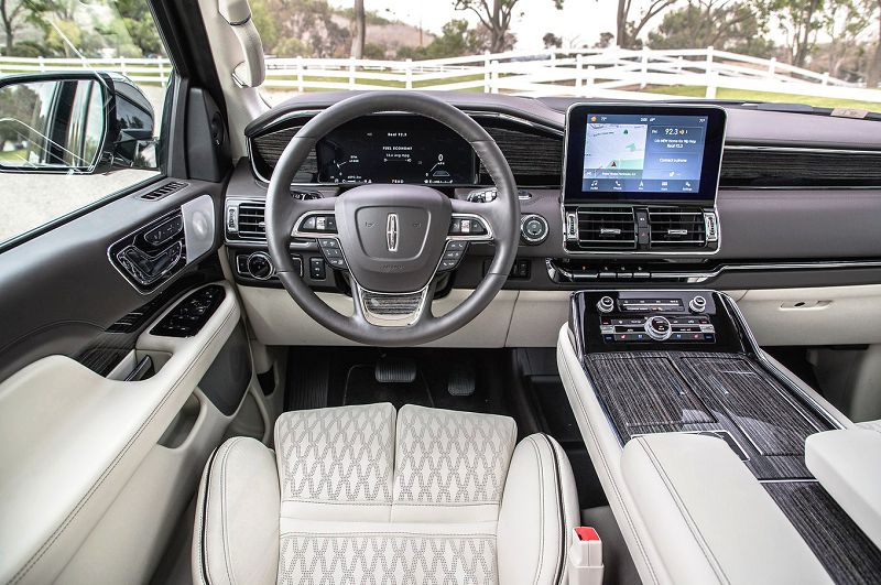 2018 Lincoln Navigator Inside Pictures Photos Images Iced
