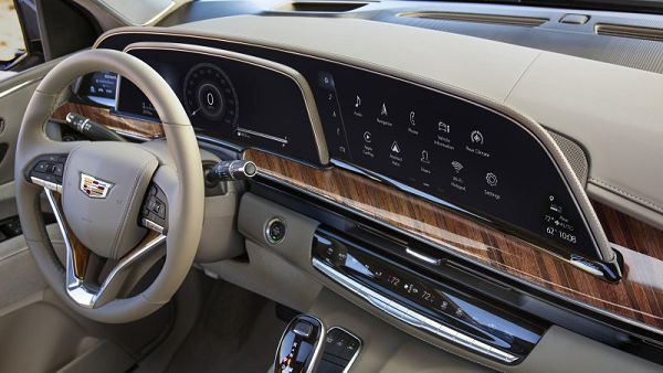 2021 Cadillac Escalade Engines Concept Display Platinum Interior Redesigned