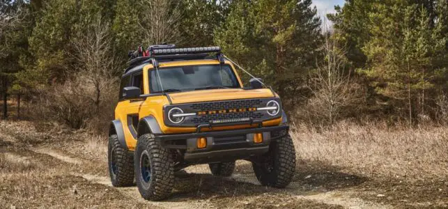 2022 Ford Bronco Hybrid Truck Warthog Pictures