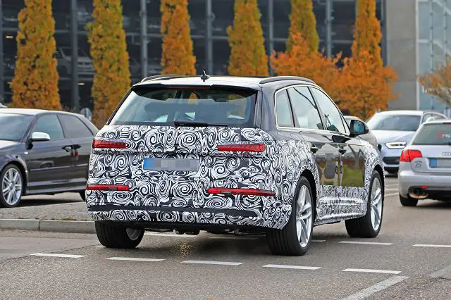 2022 Audi Q7 Spied Release New Review