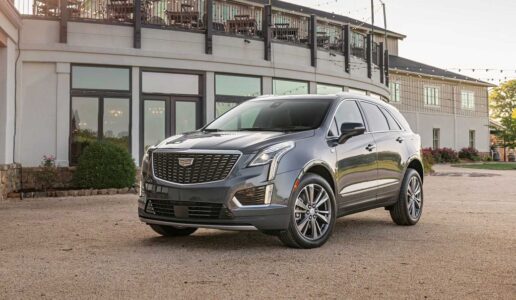 2022 Cadillac Xt5 Configurations Cargo Space Inches