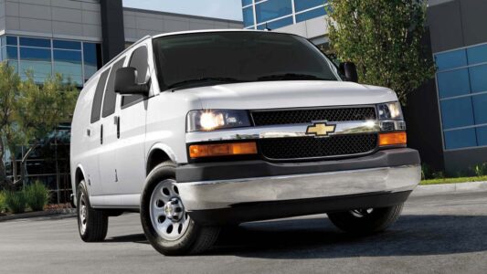 2022 Chevy Express Van The Seats Height