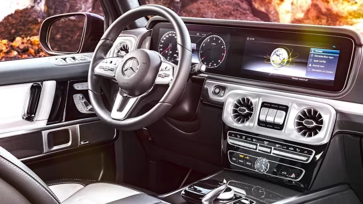 2024 Mercedes G Wagon Electric Interior Features