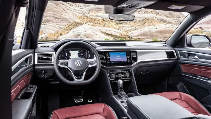 Interior Comfort And Convenience Of The 2024 Vw Atlas
