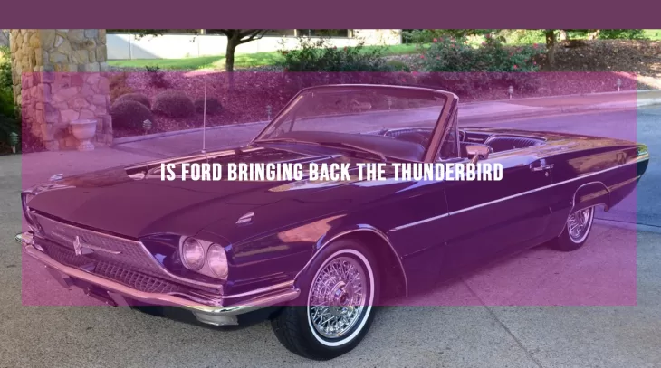 Is Ford Bringing Back The Thunderbird
