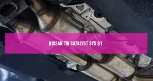 Nissan Tw Catalyst Sys B1