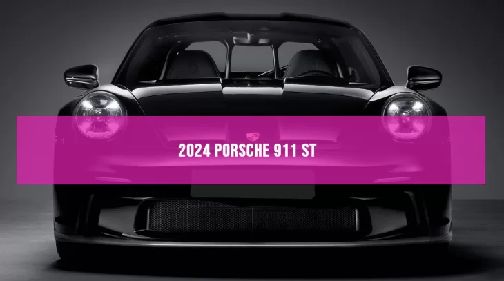 2024 Porsche 911 St